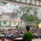 CÔNG AN XÃ TĂNG CƯỜNG CÔNG TÁC TUYÊN TRUYỀN KIỂM TRA ĐỐI VỚI HỌC SINH NHẰM ĐẢM BẢO ANTT TẾT NGUYÊN ĐÁN ẤT TỴ 2025