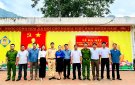 CÔNG AN XÃ CẨM LIÊN RA MẮT MÔ HÌNH "TRƯỜNG HỌC AN TOÀN GIAO THÔNG"